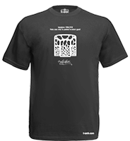 modelo porta de la pedrera de Antoni Gaudí de la colección t-arck camisetas y arquitectura